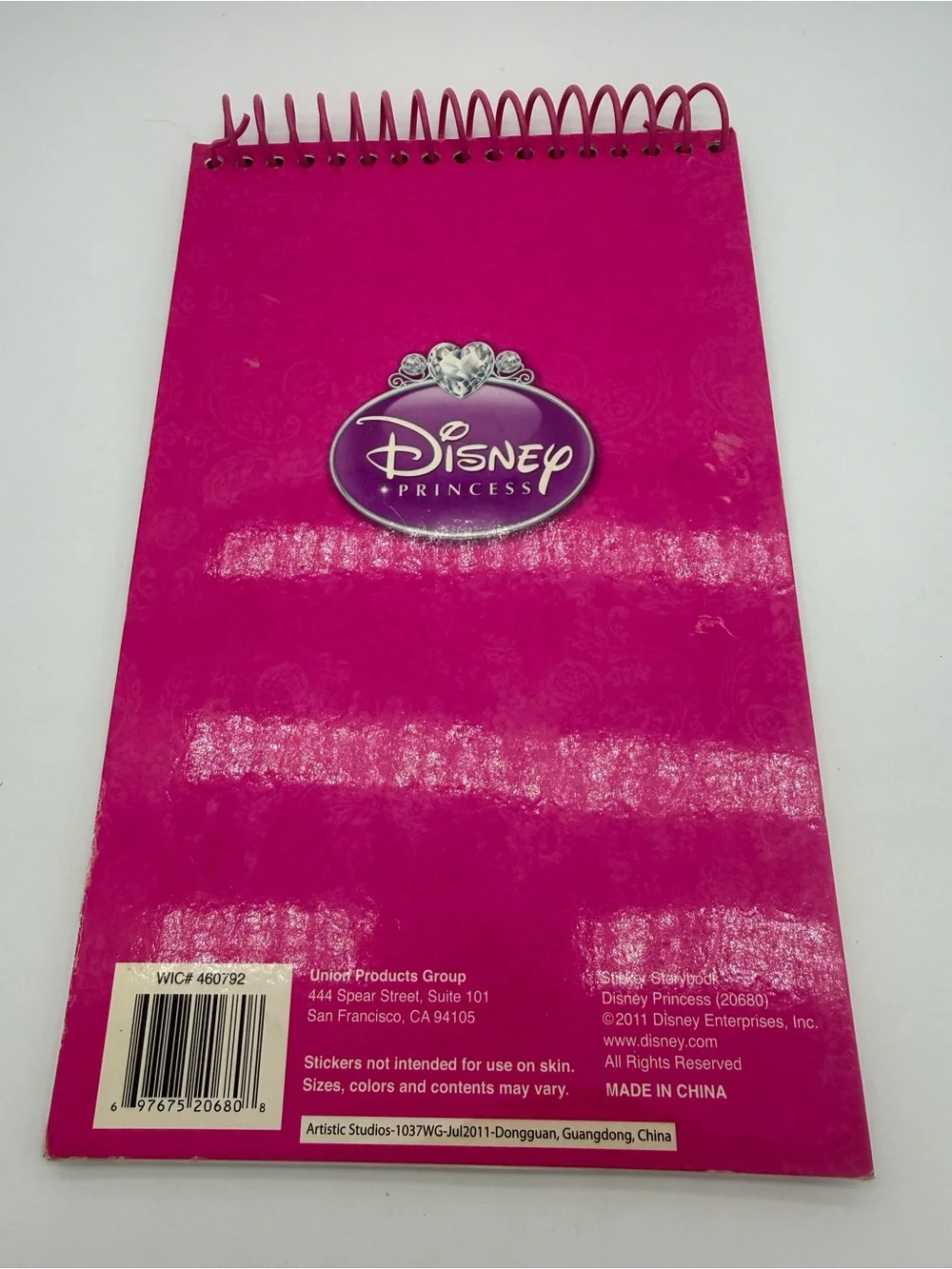Disney My Princess Life Activity Storybook w/ 435 Stickers 4 Snap-Outs New Book